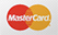 A close up of a mastercard logo on a white background.