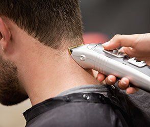 Men’s hair styling