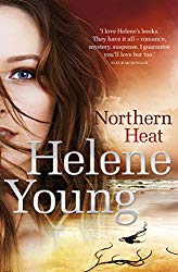 Northern heat by helene young is a romance book with a woman on the cover.