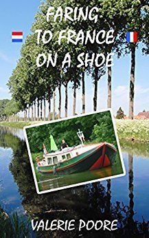 A book titled faring to france on a shoe by valerie poore.