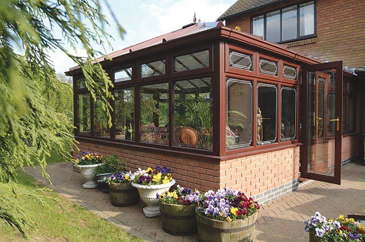 Extensive range of UPVC conservatory roof styles and colours