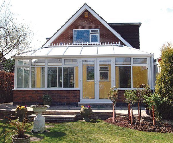 Extensive range of UPVC conservatory roof styles and colours