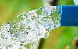 Blue pump pipe — Water well drilling in Port Orchard, WA Blue pump pipe — Water well drilling in Port Orchard, WA