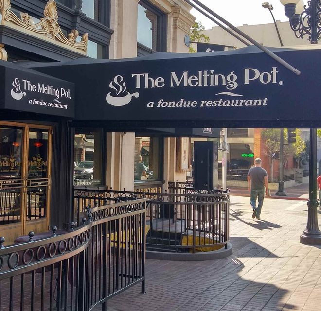 photo of awning at the melting pot