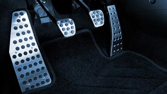 Sport Car Chrome Pedals — Clutch Repairs  in Denville, NJ