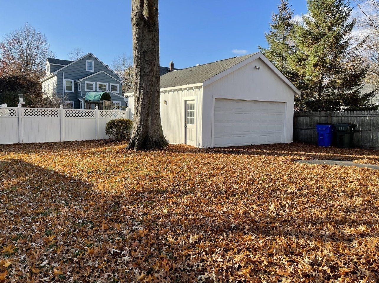 West Hartford Lawn in October