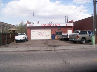 Exterior of Potts Radiator Shop in Colorado Springs, CO Exterior of Potts Radiator Shop in Colorado Springs, CO