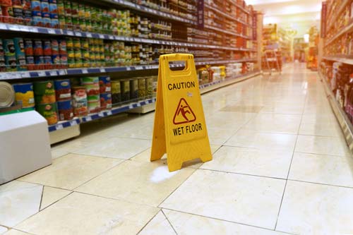 Slip and Fall — Wet Floor Sign in Marlton, NJ Slip and Fall — Wet Floor Sign in Marlton, NJ