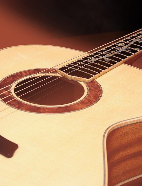 Rosette Fingerstyle Artist model in MonkeyPod and Engelmann