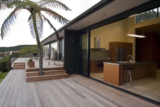 Patio built by Steve Fox Builders, a building company in Taupo
