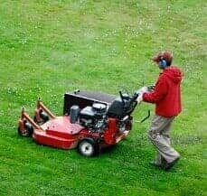Man Mowing a Lawn, Lawn Maintenance in Beaverton, OR