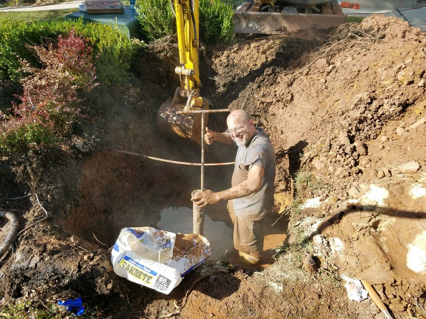 Emergency Plumbing — Drainage System Connection in Hillsborough, NJ