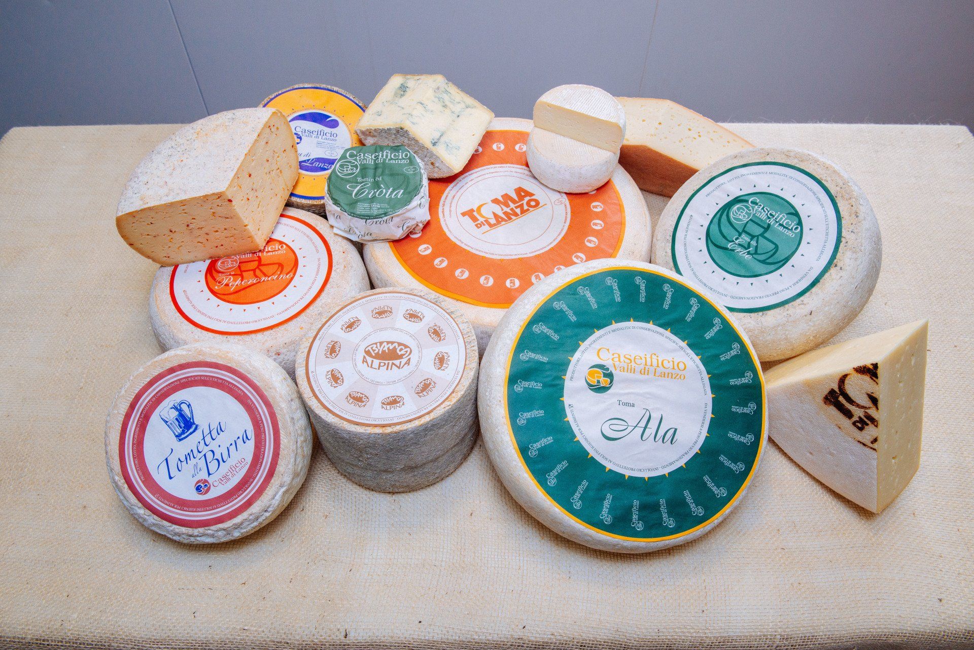 pezzi di formaggio