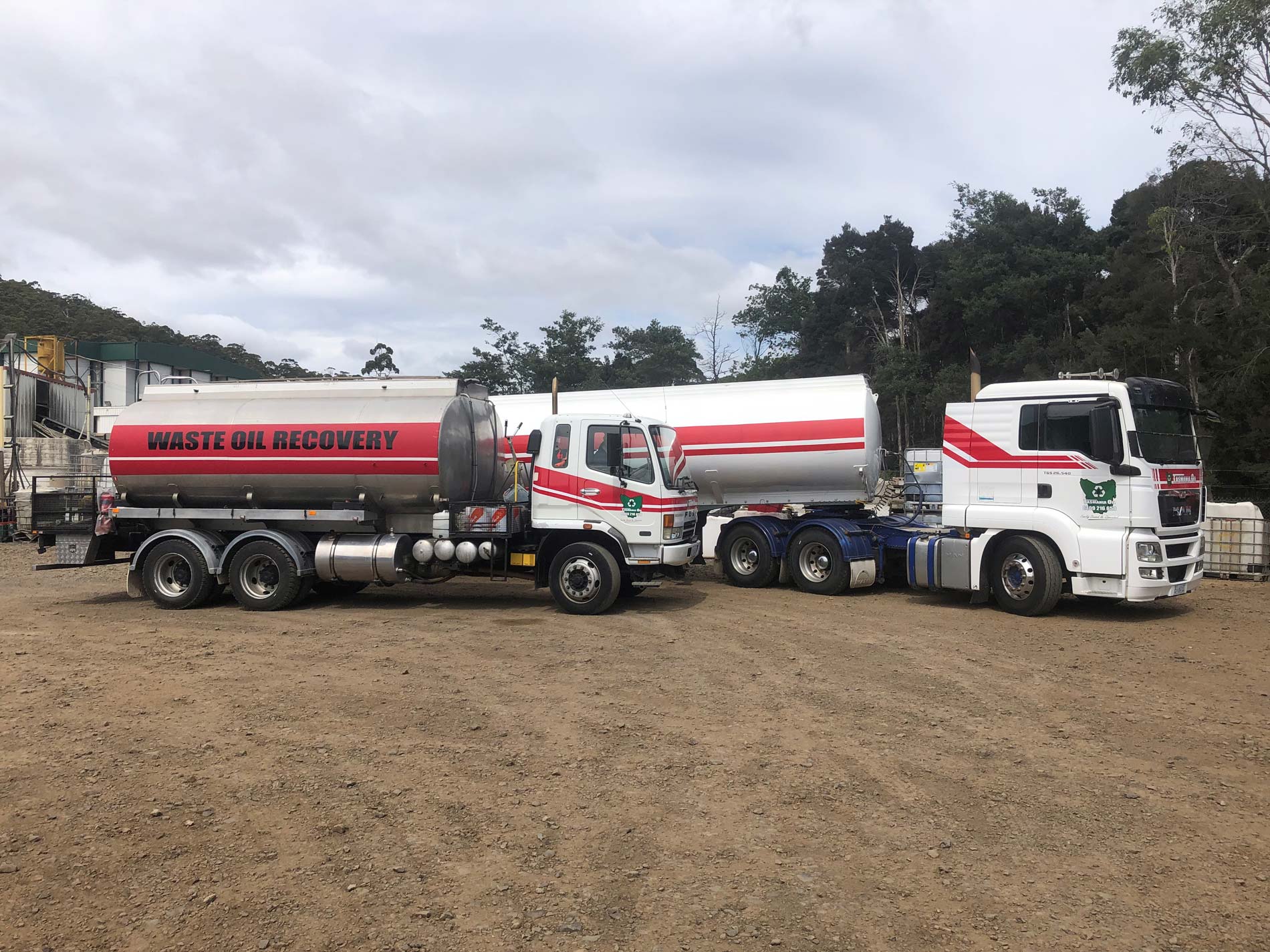 Waste Oil Recovery truck 2
