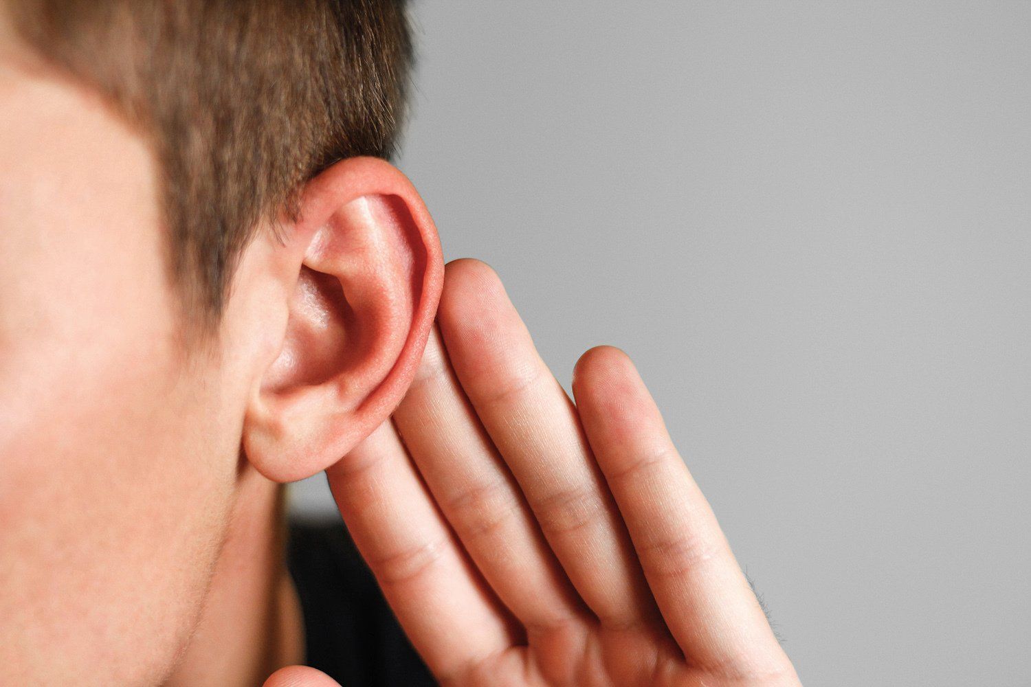 Man with Hearing Problem — Wilmington, NC — Wilmington Ear Nose & Throat Associates PA