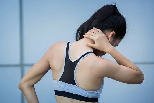 physical injury to the neck