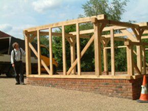 Timber Frame Building
