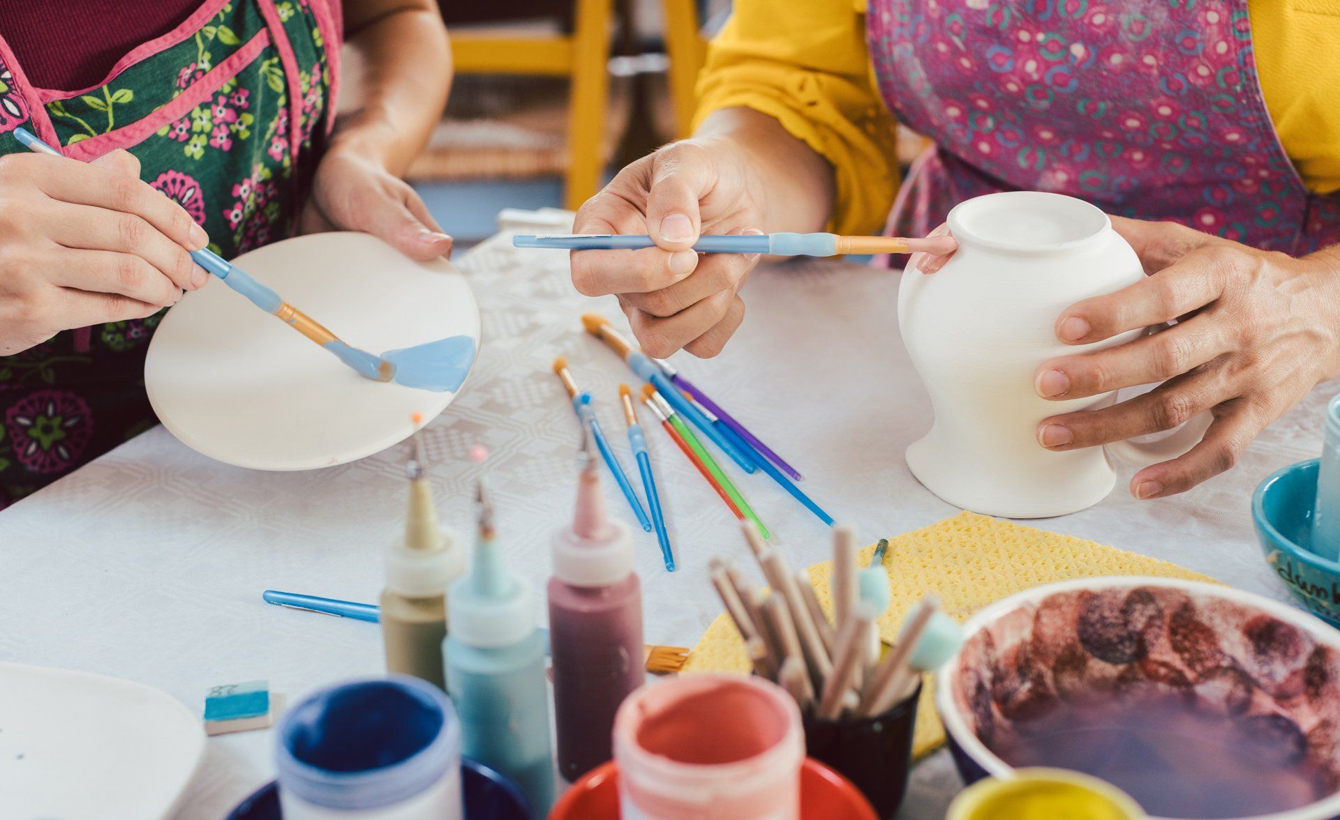 Pottery painting