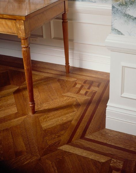 Large Scale Oak Parquet — Chicago, IL — Allan J. Grant and Associates