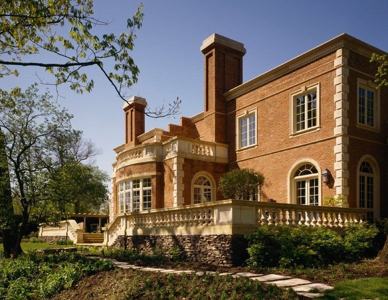 American Manor Exterior House — Chicago, IL — Allan J. Grant and Associates