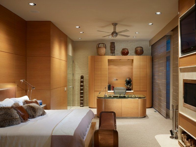 Bauhaus Master Bedroom — Chicago, IL — Allan J. Grant and Associates