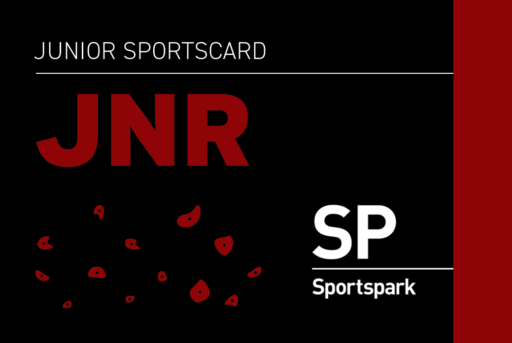 Sportspark Junior membership card