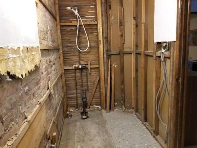 Bathroom Renovation - In Progress - Brownstone Works