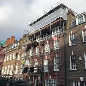 Emergency scaffolding