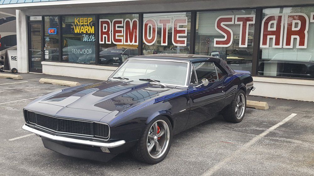 Camaro System Install blue guages - accessories in West Chester, PA