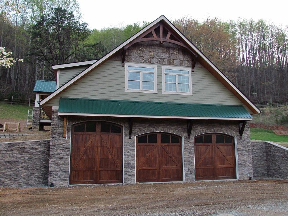 Farm House With Brick Wall — Waynesville, NC — Stoneworld of NC, LLC