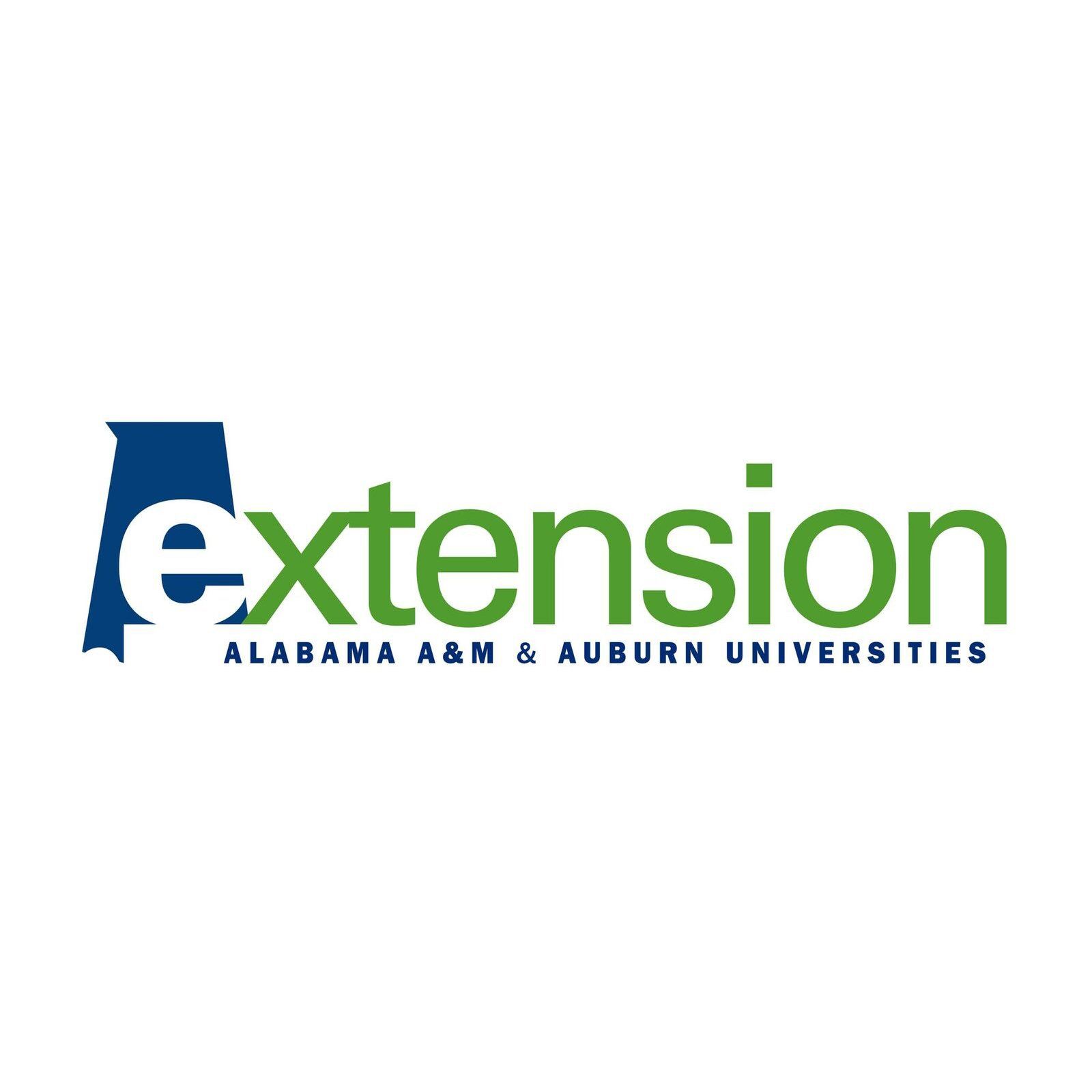 Logo for Alabama Extension: green 