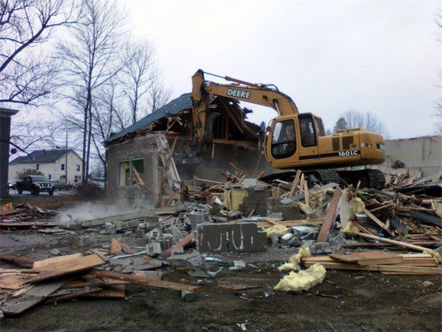 House Demolition — Bangor, ME — Hughes Bros Inc
