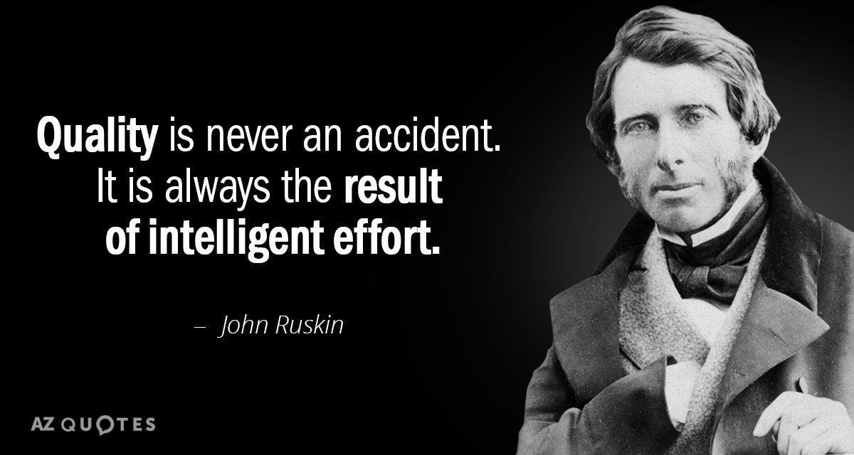 A black and white photo of a man with a quote