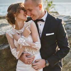 Lovers in a Wedding Dress — Wedding Attire in Bellevue, WA Lovers in a Wedding Dress — Wedding Attire in Bellevue, WA