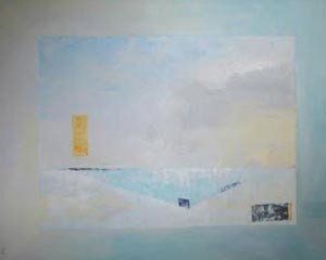 schilderij winterlandschap