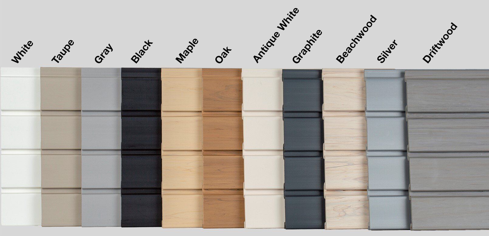 Best slatwall system Colors