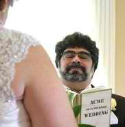 John Verrico Officiates A Wedding