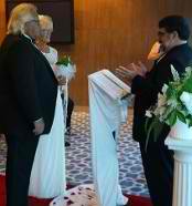 John Verrico Officiating For Couple
