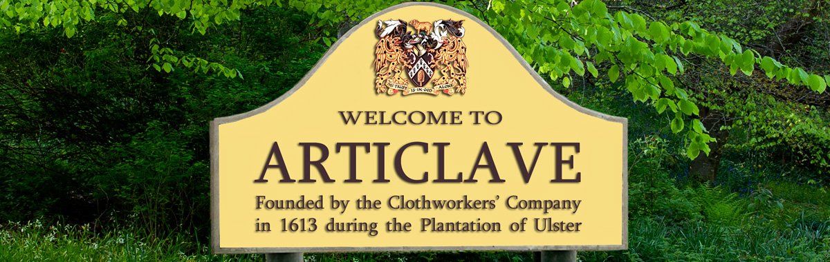 Graphic of Articlave sign by Art Ward