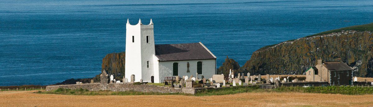 Photo of Ballintoy Church by Art Ward©