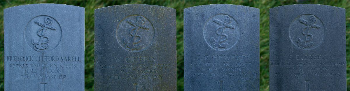 Photo of War Graves at Ballintoy by Art Ward