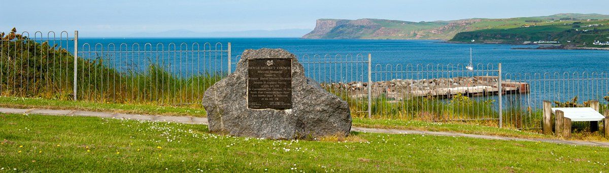 Photo - Marconi plaque Ballycastle by Art Ward