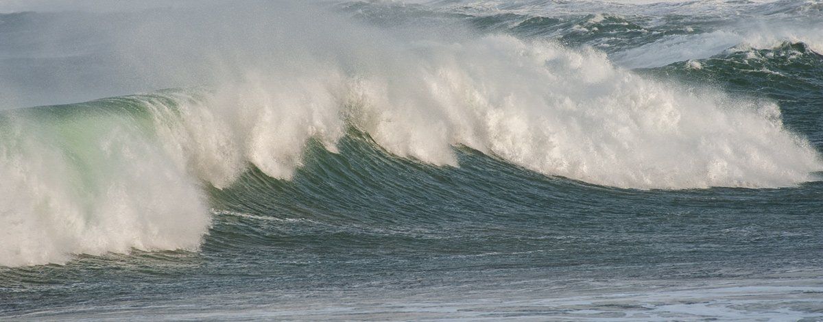Photo of waves by Art Ward ©