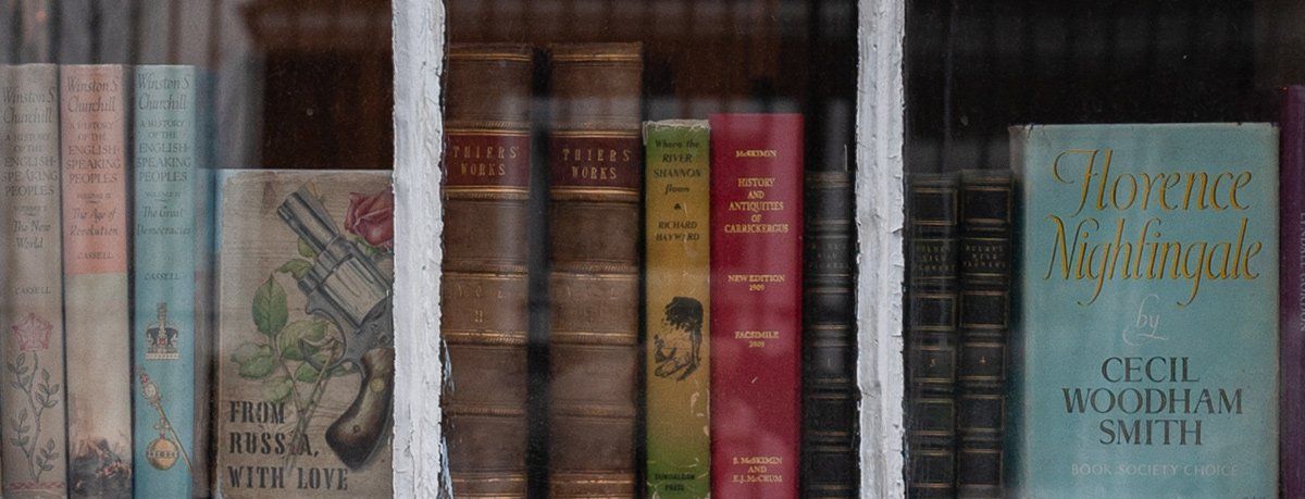 Photo of books by Art Ward ©