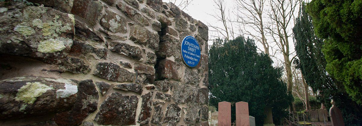 Photo of Jonathan Swift plaque by Art Ward ©
