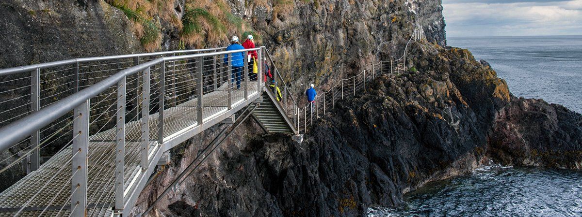 Photo of The Gobbins by Art Ward ©