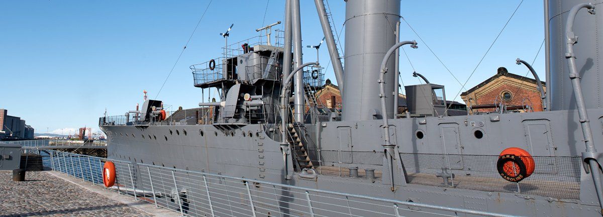 Photo of HMS Caroline by Art Ward