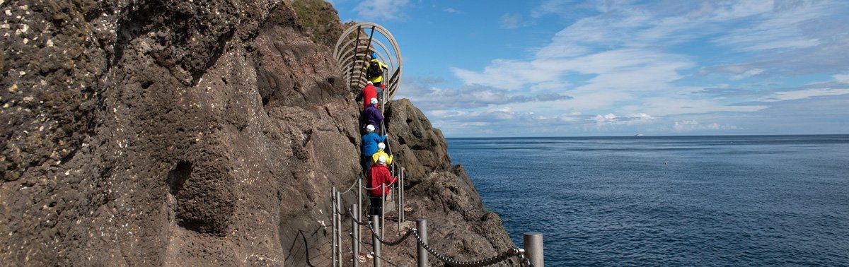 Photo of The Gobbins by Art Ward ©