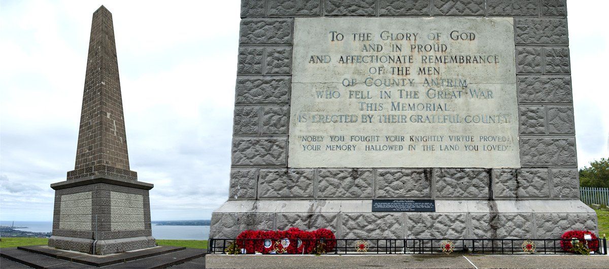 Knockagh monument by Art Ward ©