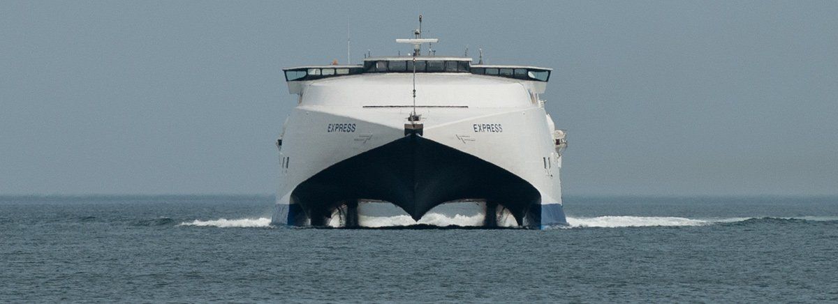 Photo of Fast Sea Ferry by Art Ward ©